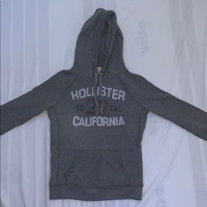 A Grey Hollister Sweatshirt